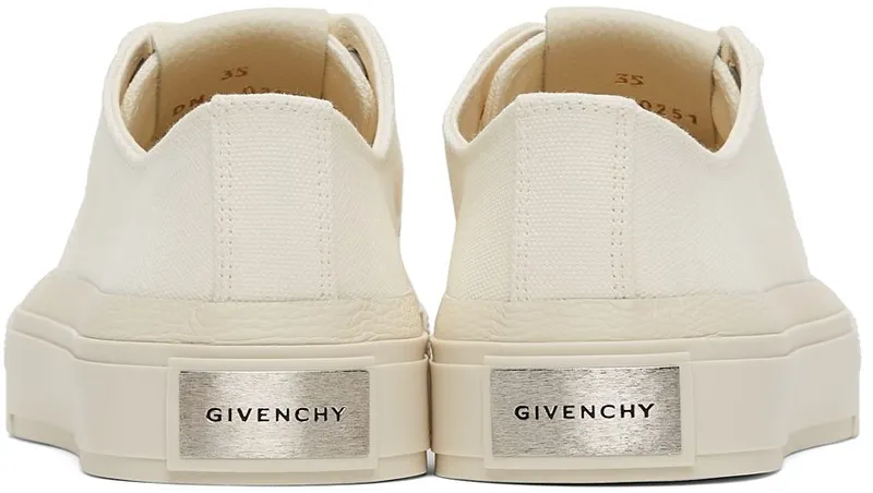 Givenchy Off-White Canvas City 130 Off White (BE001NE144)