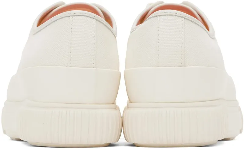 both Off-White Classic Platform Low 10 WHITE (C17LSM-F004CO-01010)
