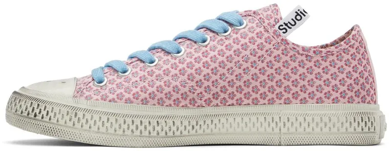 Acne Studios Pink & Blue Ballow Jacquard Alina COG Pink/Blue (AD0466-)