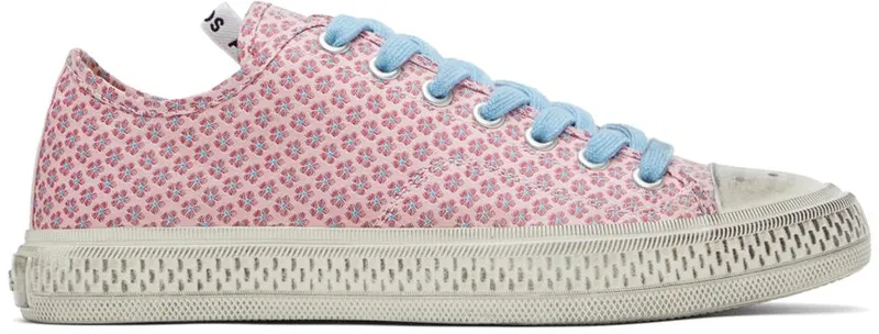 Acne Studios Pink & Blue Ballow Jacquard Alina COG Pink/Blue (AD0466-)