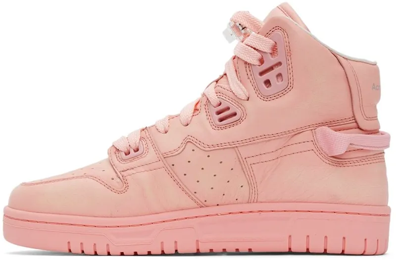 Acne Studios Pink Leather High-Top Pink (AD0411-)