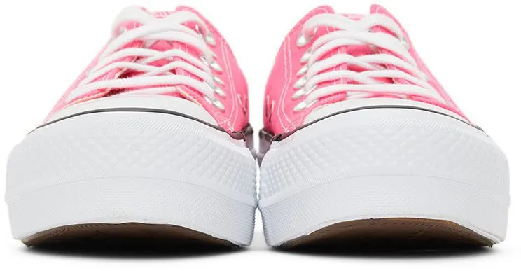 Converse Pink Seasonal Color Chuck Taylor All Star Lift Low Hyper Pink (570324C)