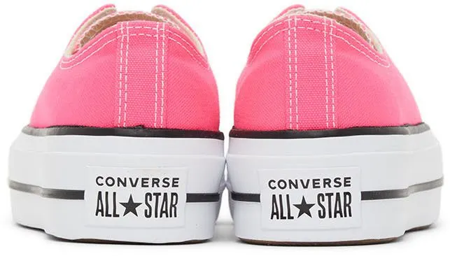 Converse Pink Seasonal Color Chuck Taylor All Star Lift Low Hyper Pink (570324C)