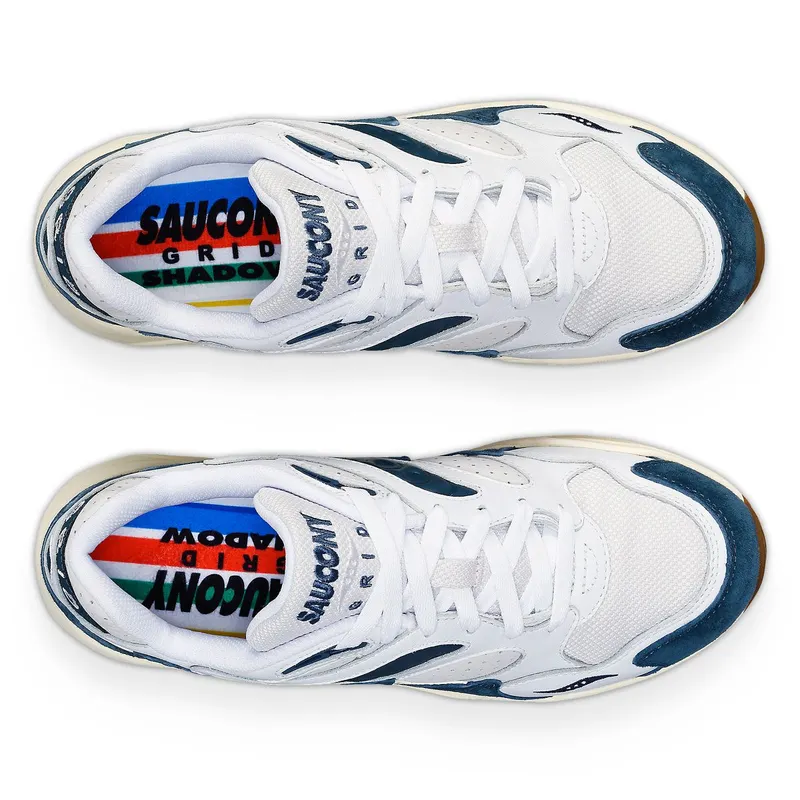 Saucony Grid Shadow 2 Ivy Prep White / Navy (S70813-3)