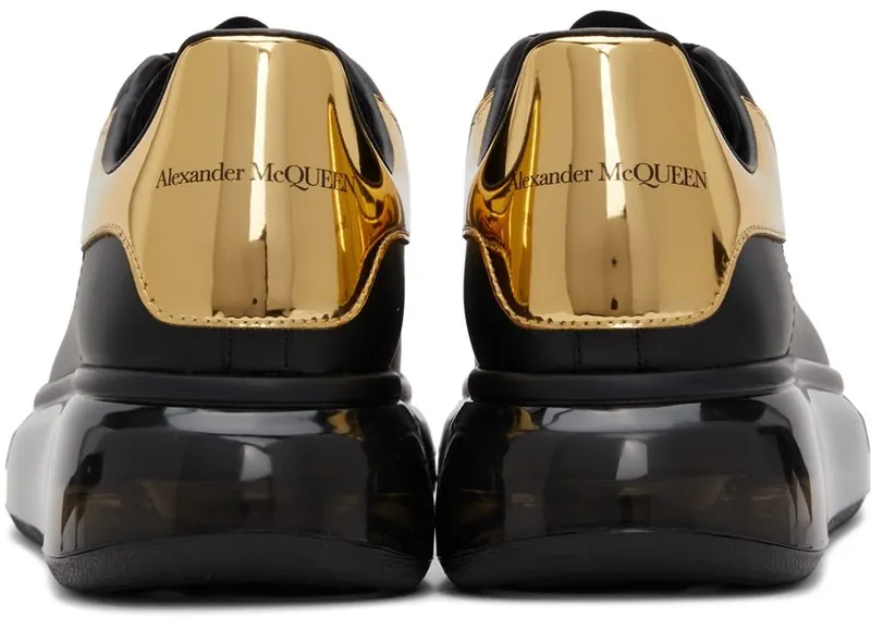 Alexander McQueen SSENSE Exclusive Black & Gold Oversized 1088 BLKGLD (610812WHX9X)