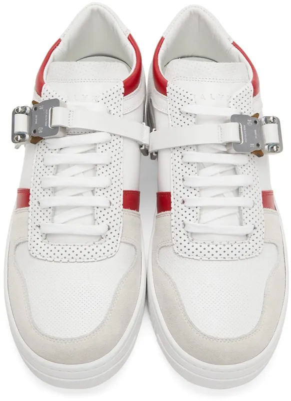 1017 ALYX 9SM Suede Buckle Low WHITEMTY000 (AAUSN0027LE01.F21)