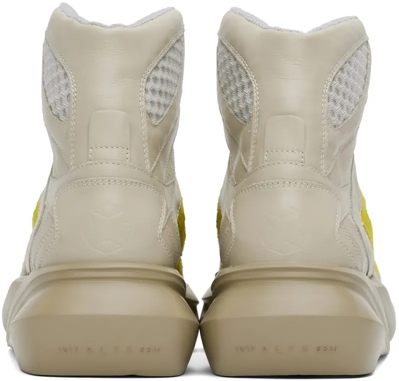 1017 ALYX 9SM Taupe Mono Hiking Sneaker SAND/YELLOW (AAUSN0032LE04.F22)