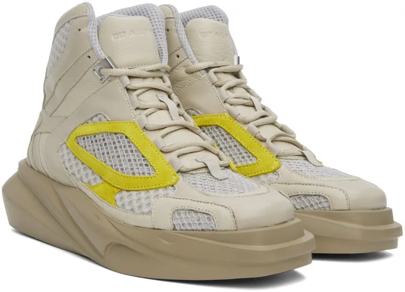 1017 ALYX 9SM Taupe Mono Hiking Sneaker SAND/YELLOW (AAUSN0032LE04.F22)