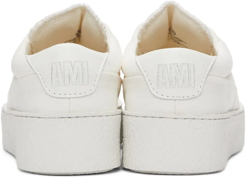 AMI Alexandre Mattiussi White Ami de Cœur Low 100 White (A21S400.962)