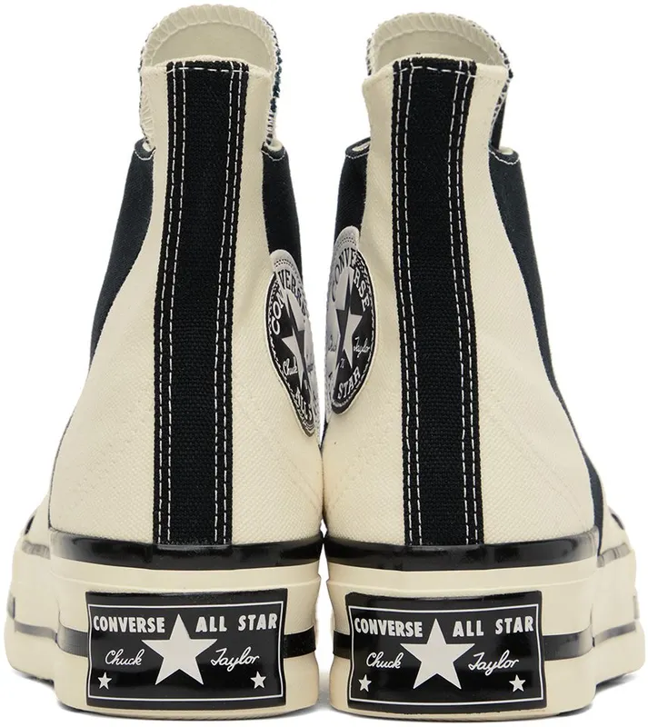 Converse White & Black Chuck 70 Plus EGRET/BLACK/EGRET (A01388C)