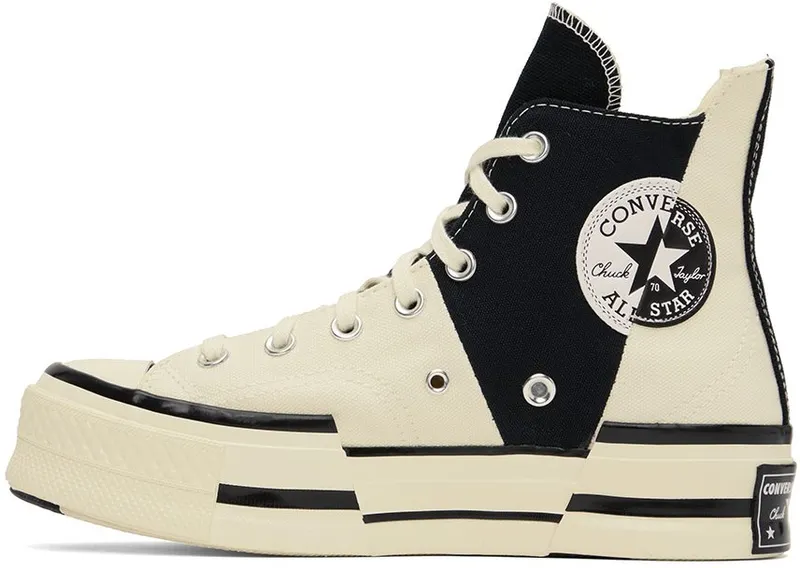Converse White & Black Chuck 70 Plus EGRET/BLACK/EGRET (A01388C)