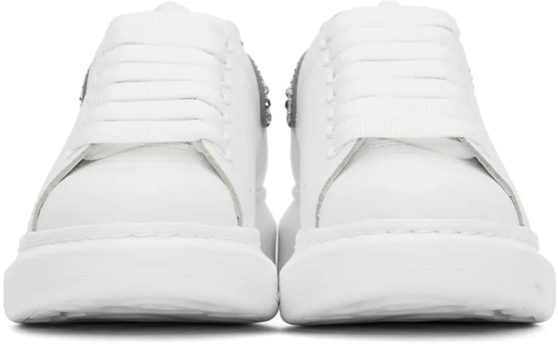 Alexander McQueen White & Black Oversized 9045 White/Multiblac (676700WIAFK)