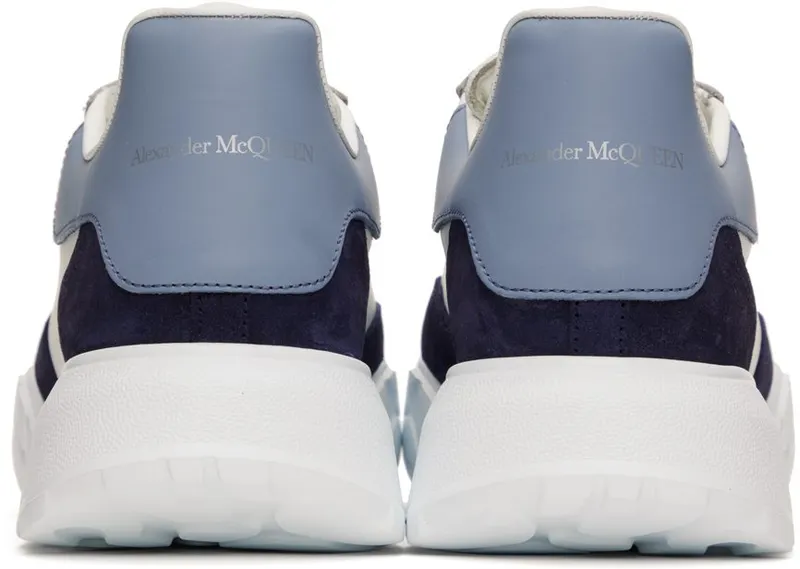 Alexander McQueen White & Blue Court 8910 WH/DA.N./EGG./T (705117WIAAX)