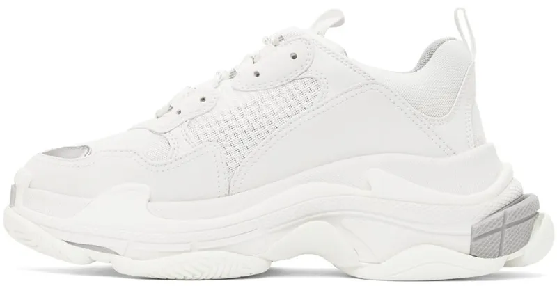 Balenciaga White & Grey Triple S 1200 WHITE (536737-W2FS4-1200)