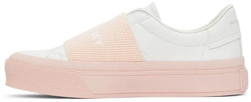 Givenchy White & Pink City Court Slip-On 149 White/Pink (BE0029E1BE149)
