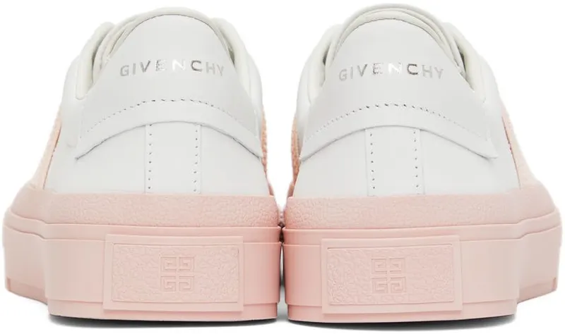 Givenchy White & Pink City Court Slip-On 149 White/Pink (BE0029E1BE149)