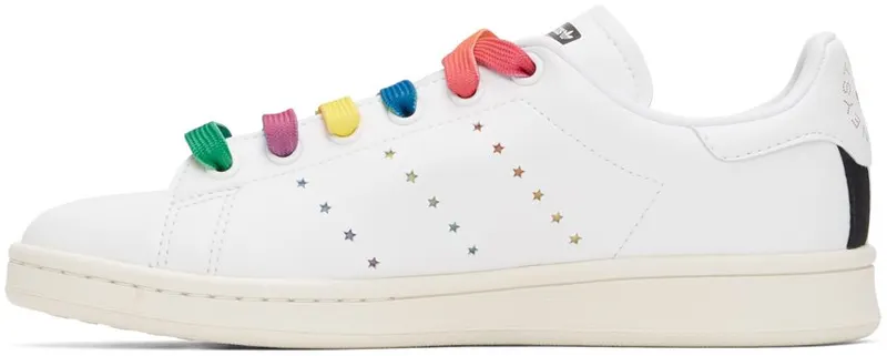 Stella McCartney White & Pink Ed Curtis Edition Stan Smith Low K097 Pink (800447N0270)