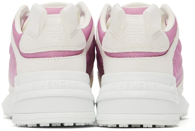 Givenchy White & Pink GIV 1 Light Runner 149 White/Pink (BE001ZE199149)