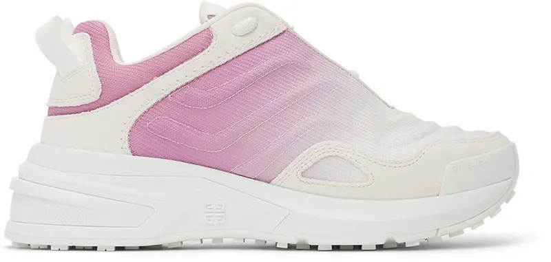 Givenchy White & Pink GIV 1 Light Runner 149 White/Pink (BE001ZE199149)