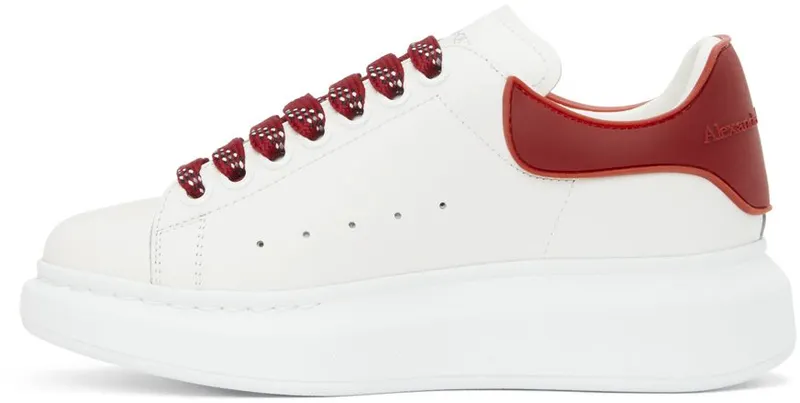 Alexander McQueen White & Red TPU Oversized 9727 Red (621056 WHXMT)