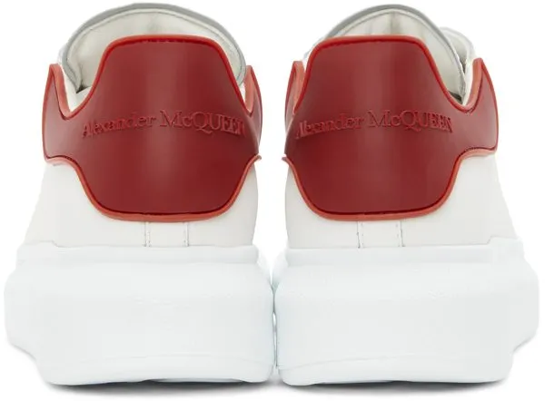 Alexander McQueen White & Red TPU Oversized 9727 Red (621056 WHXMT)
