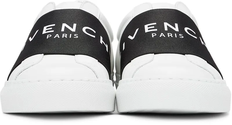 Givenchy White & Silver Elastic Urban Knots 132 White/Silver Gre (BE0005E10H)