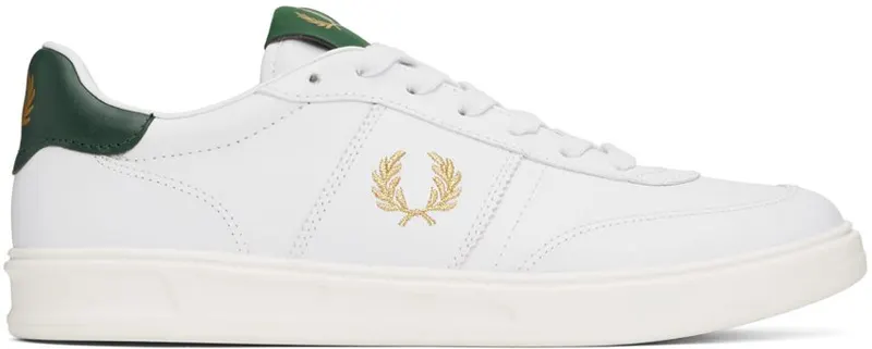 Fred Perry White B400 WHITE (B4299)