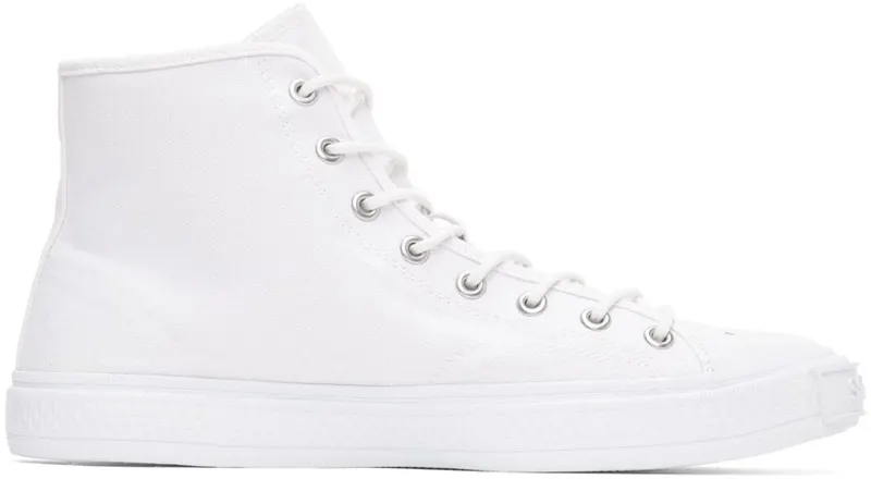 Acne Studios White Ballow High 183 OPTIC WHITE (BD0238-)