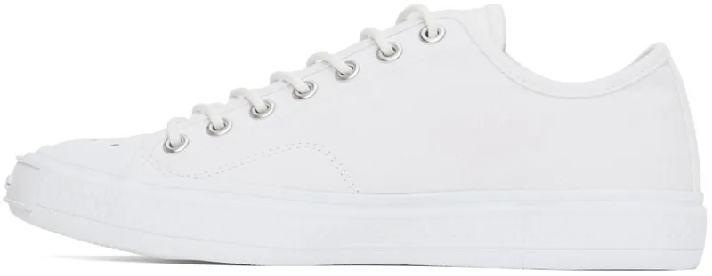 Acne Studios White Canvas Low 183 OPTIC WHITE (BD0231-)
