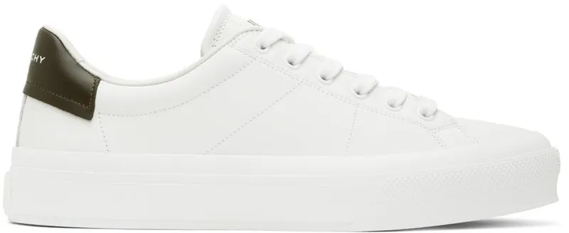 Givenchy White City Sport 133-WHITE/KHAKI (BH005VH118133)