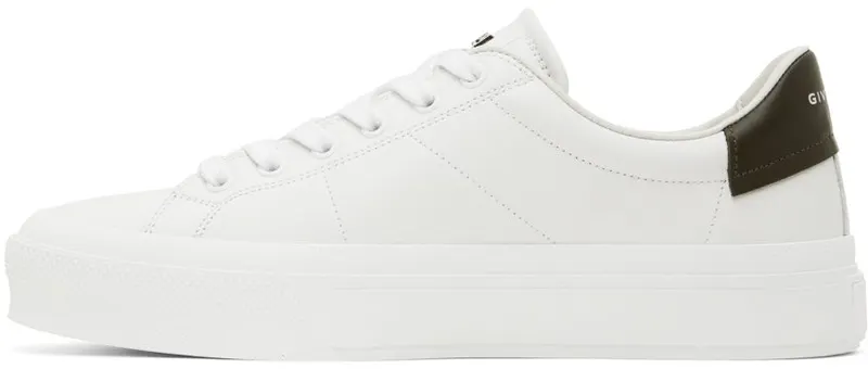 Givenchy White City Sport 133-WHITE/KHAKI (BH005VH118133)