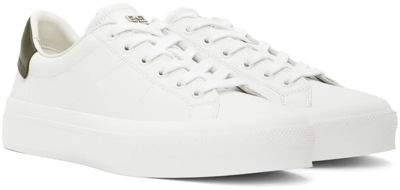Givenchy White City Sport 133-WHITE/KHAKI (BH005VH118133)