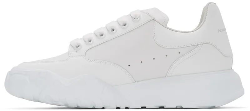 Alexander McQueen White Court Trainer 9000 OPT.WH (634619WHZ94)