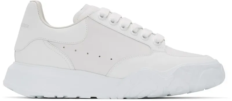 Alexander McQueen White Court Trainer 9000 OPT.WH (634619WHZ94)