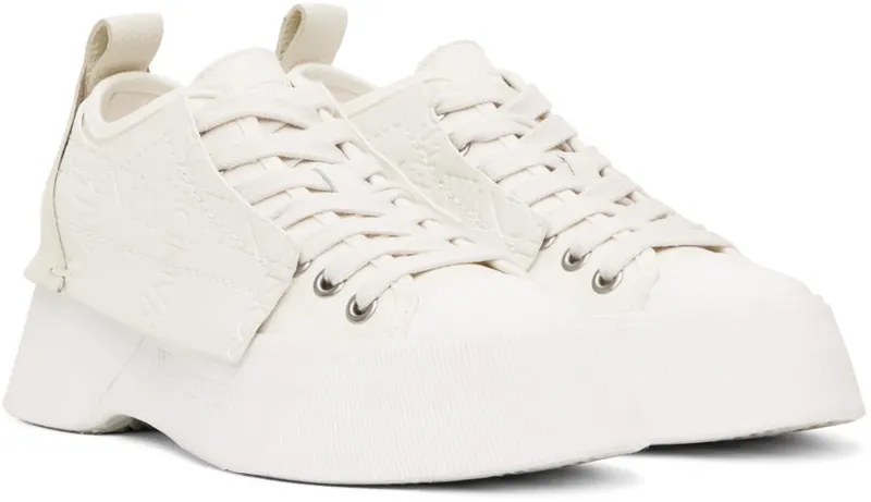 JW Anderson White Embossed 100 WHITE (ANW38000A 15025)