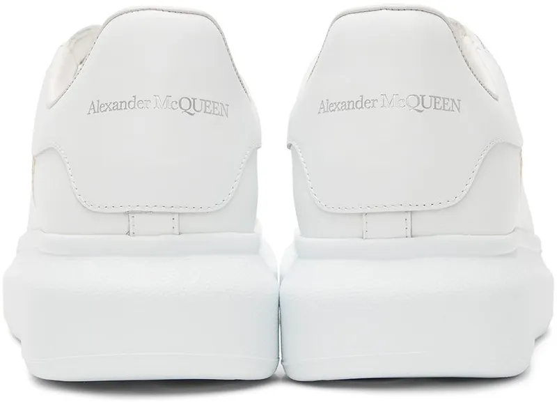 Alexander McQueen White Embroidered Oversized 9035 WHITE/MULTI (662639WIA4R)