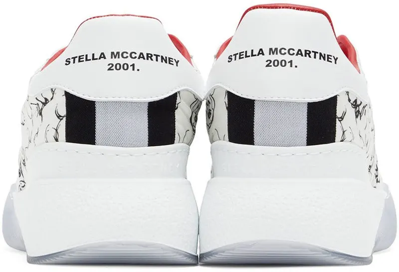 Stella McCartney White Fantasia Loop WHITE/BLACK (810071E00034)