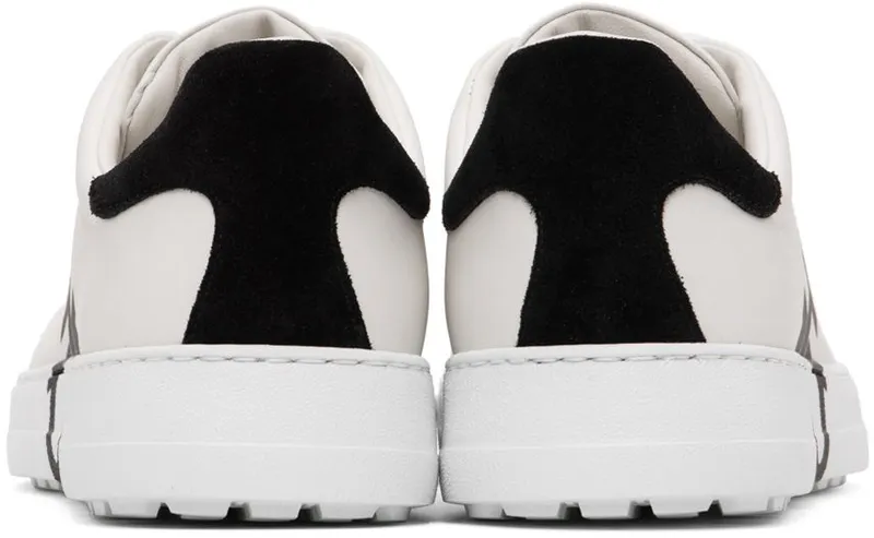 Salvatore Ferragamo White Gancini BIANCO OTTICO || NER (747213 020489004)