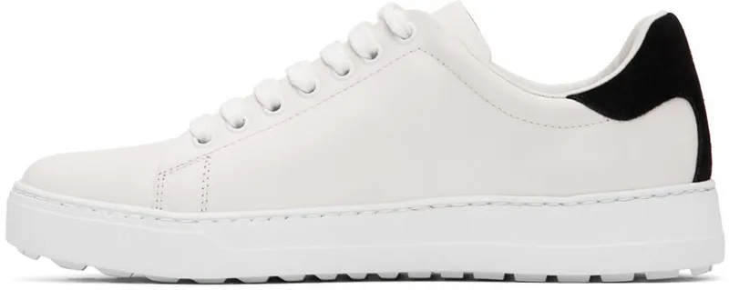 Salvatore Ferragamo White Gancini BIANCO OTTICO || NER (747213 020489004)