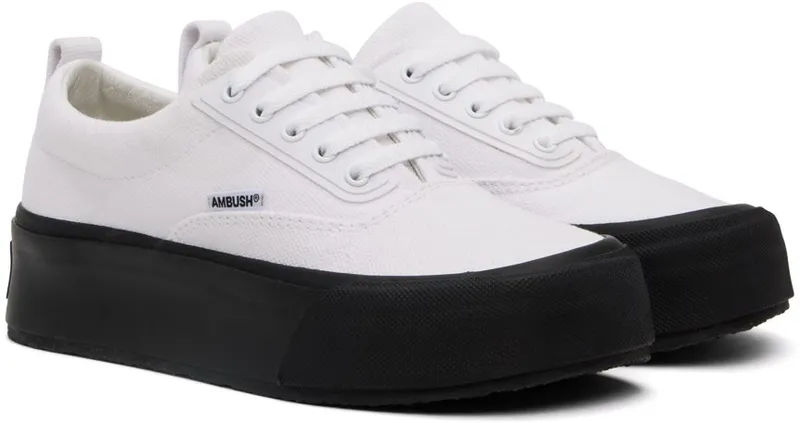 AMBUSH White Low Vulcanized white black (BMIA012F22FAB0010110)