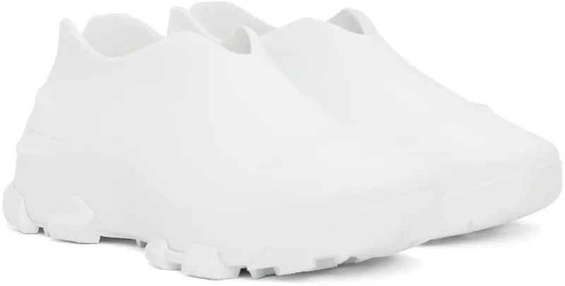 Givenchy White Monumental Mallow Low-Top 100 WHITE (BHZ013H1A6100)