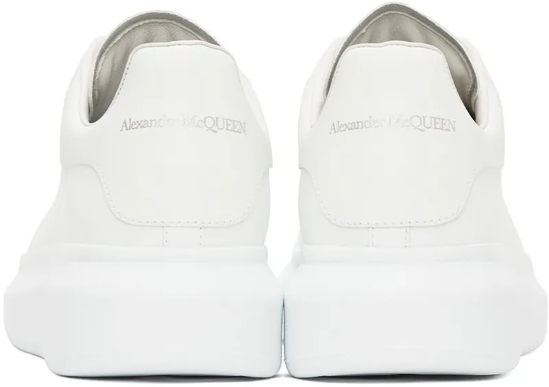 Alexander McQueen White Oversized 9000 WHITE/WHITE (662652WIA4M)
