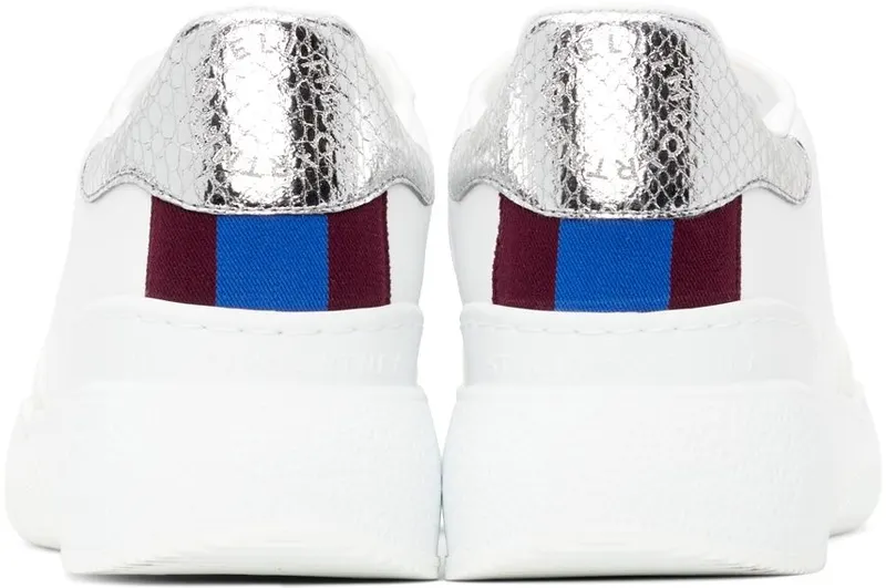 Stella McCartney White Paneled Runner Loop 9022 White/Silver (800321N0212)