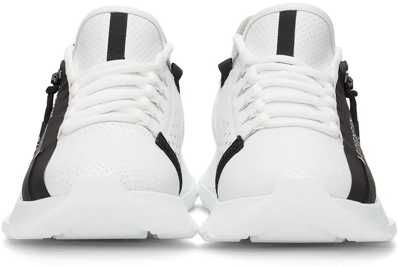 Givenchy White Perforated Leather Spectre Runner Zip Low 116 White (BE0019E0SV116)