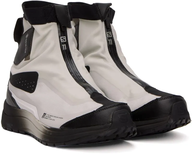 11 by Boris Bidjan Saberi White Salomon Edition Bamba 2 GTX High BLACK / WHITE (67 11xS)
