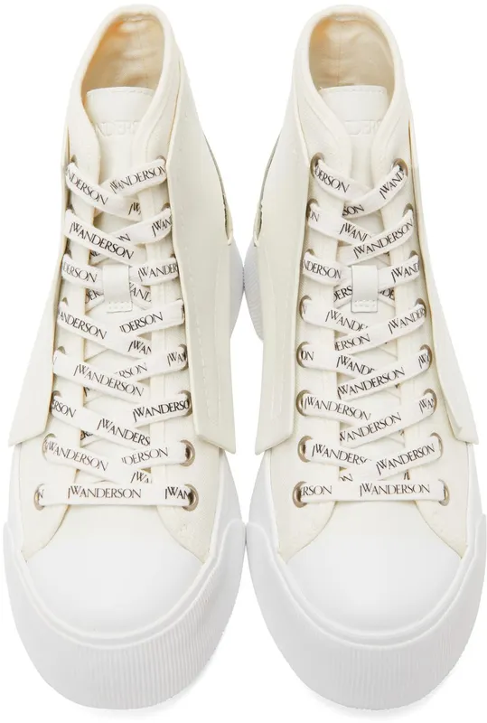 JW Anderson White Trainer 100 White (ANW37000A 14050)
