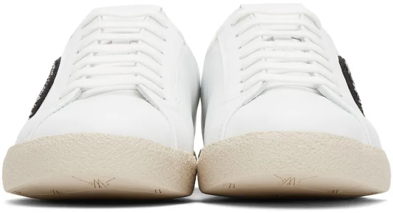 Moncler Genius 8 Moncler Palm Angels White Ryangels Low-Top 002 WHITE (G209L4M7000007504)