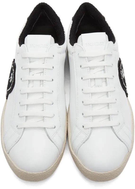 Moncler Genius 8 Moncler Palm Angels White Ryangels Low-Top 002 WHITE (G209L4M7000007504)
