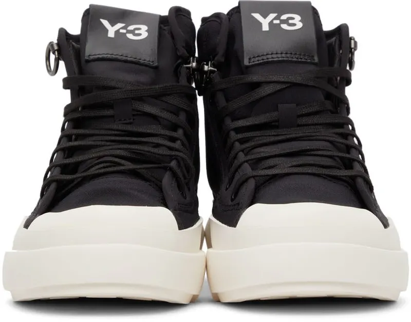 Y-3 Ajatu Court High BLACK/WHITE (H05621)