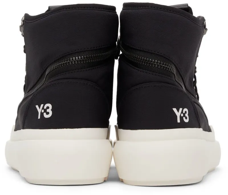 Y-3 Ajatu Court High BLACK/WHITE (H05621)
